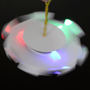 LED UFO 회전팽이 5인용