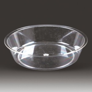 투명한 플라스틱 접시