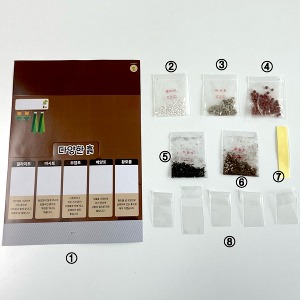 다양한 흙 카드 만들기 (1인세트/4인세트)