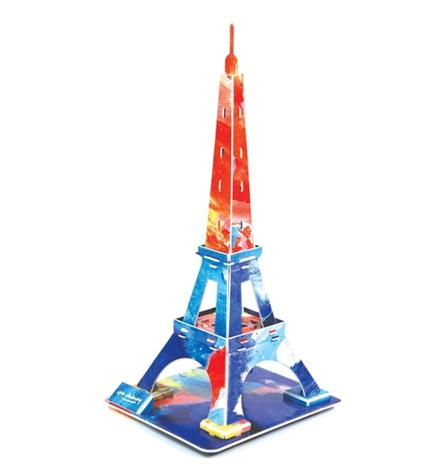 [3D ART] 에펠탑 이브샤르네 선셋