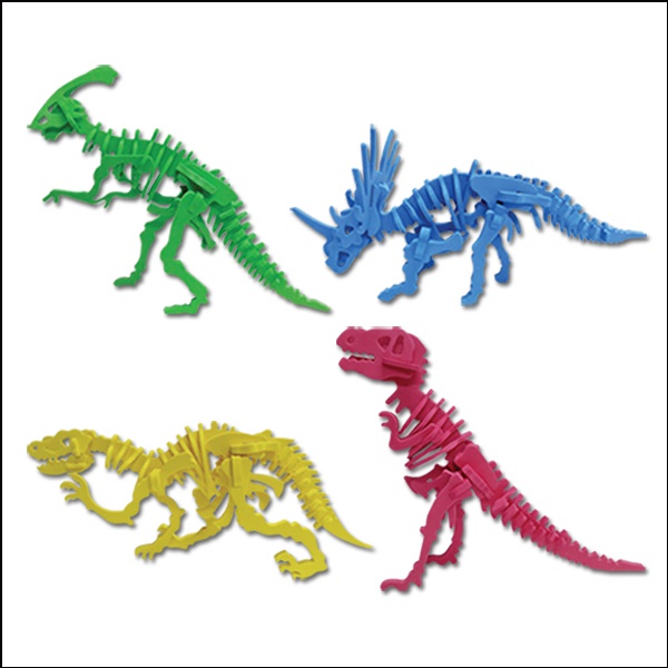 3D 입체 EVA 공룡화석(4종 개별 판매/4종 세트 판매)