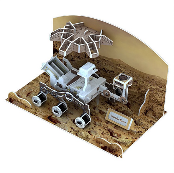 3D 입체퍼즐 화성 탐사로봇(62pcs)