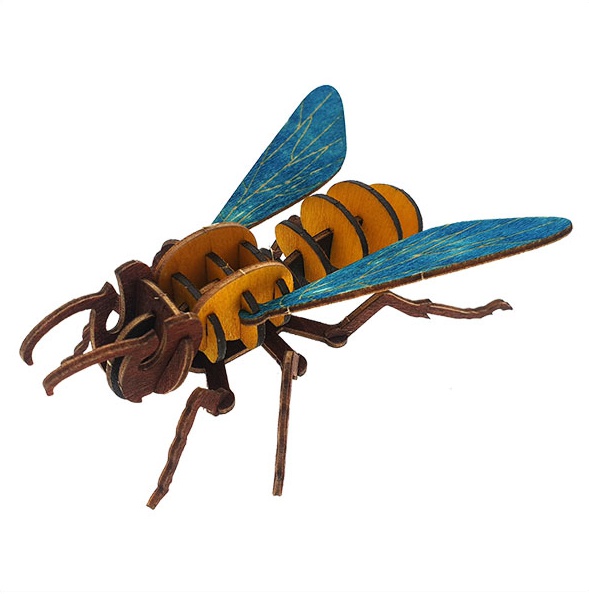 DIY 입체 곤충 퍼즐(꿀벌)-24pcs