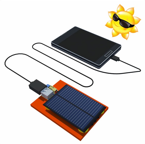 태양광 휴대폰 충전기 만들기
