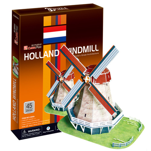 [3D퍼즐] 네덜란드 풍차