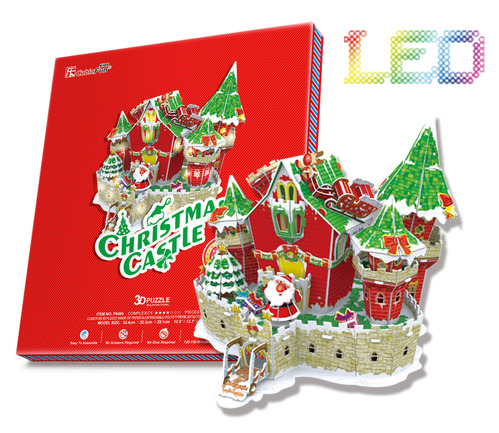 [3D퍼즐] 크리스마스-산타의 매직캐슬