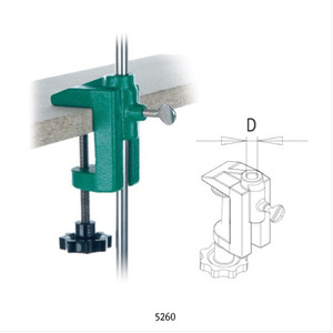 Table Clamp, for Φ12/13mm Rods 테이블 클램프, for Table-Top Thickness up to 55mm