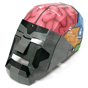 인체의신비 뇌구조 마스크(1인세트)
