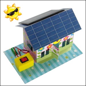 태양광 주택(충전용) 만들기