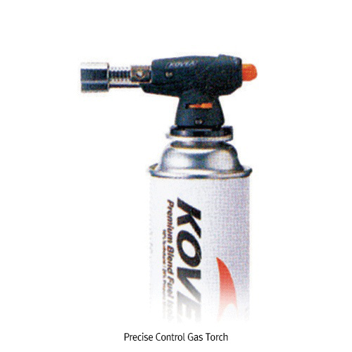 Kovea® Precise Control Torch, Auto-ignition, 1,300℃정밀 컨트롤 토치, 원터치 결합, 125g
