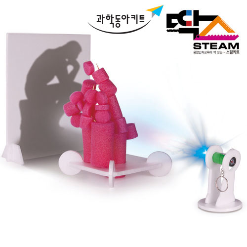 [딱스] 그림자아트(5인용 세트) - 융합인재교육(STEAM)용