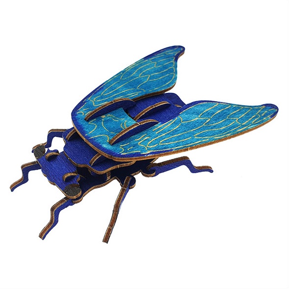 DIY 입체 곤충 퍼즐(매미)-19pcs