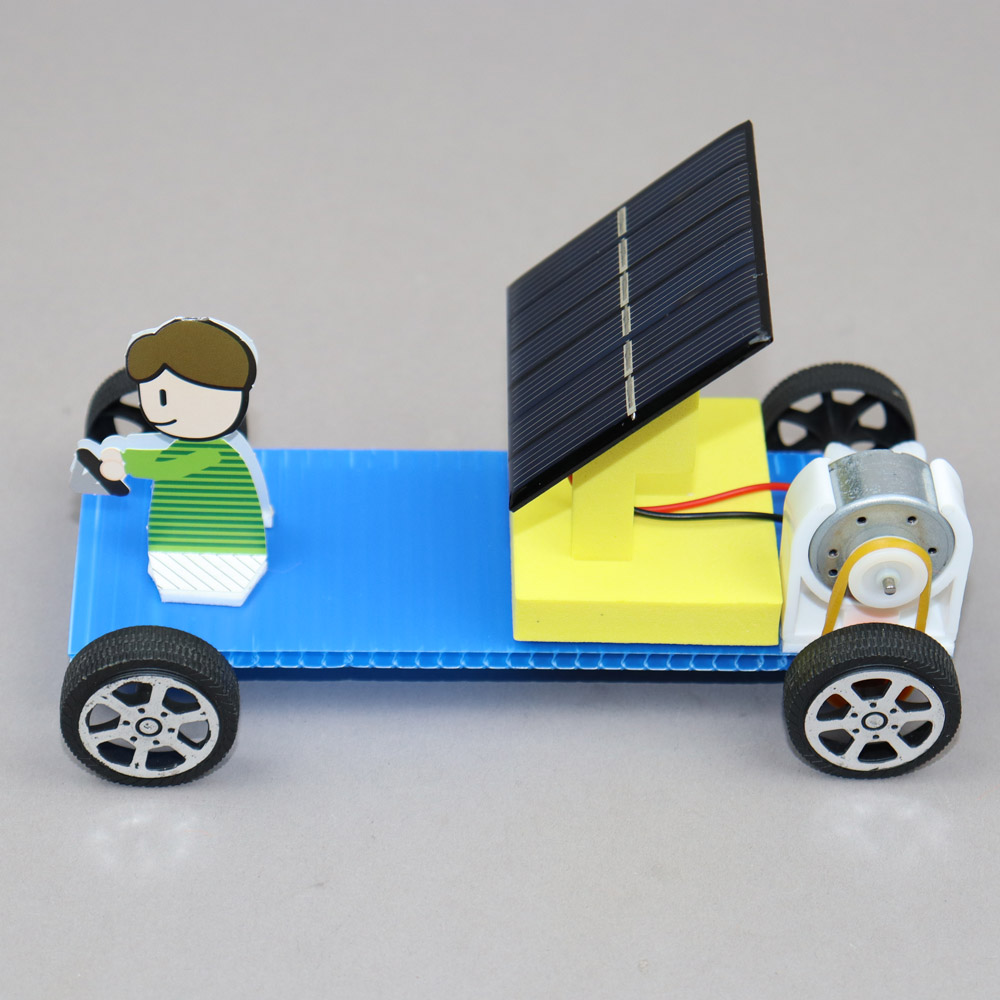 태양광 전지 자동차만들기 (운전자모형)