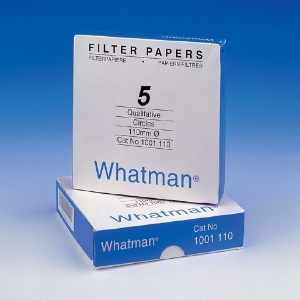 [WHATMAN] NO.5 정성여과지(2.5㎛) (Qualitive Filter Papers)