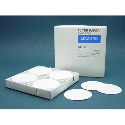 [ADVANTEC] GS-25 유리섬유여과지(Ø 47mm) (Micro Glass Filter)