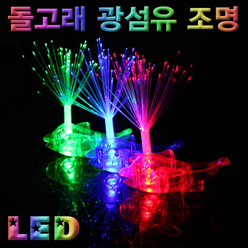 LED 돌고래 광섬유조명