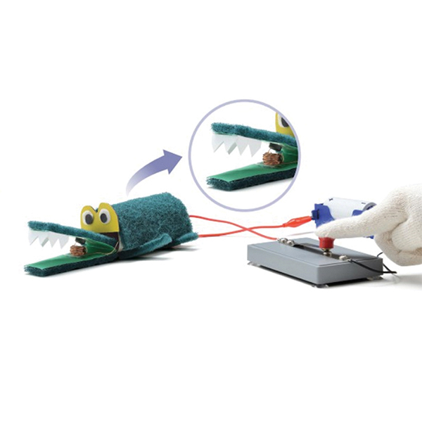 전자석을 이용한 장난감 만들기 (악어)
