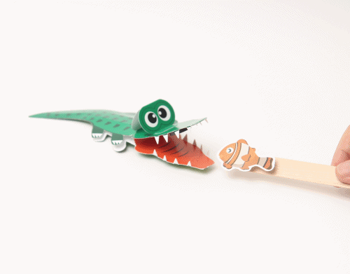 자석을 이용한 악어 장난감 만들기(3인용)